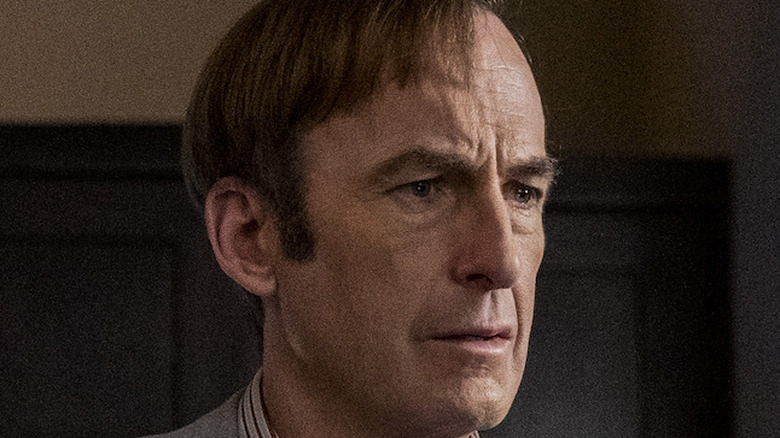 Saul Goodman looking serious