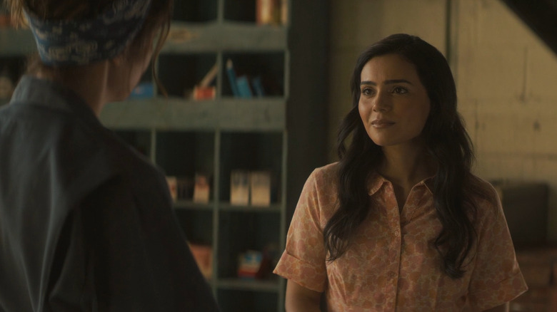 Betty talks to Millie