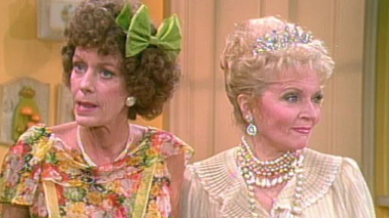 Carol Burnett Betty White dressed up