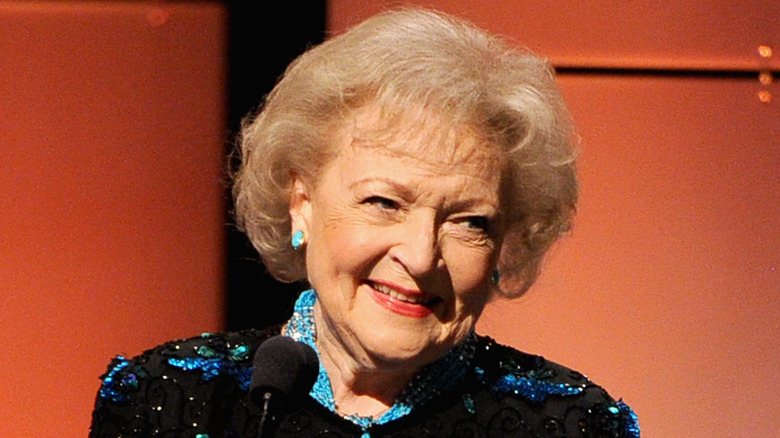 Betty White smiling