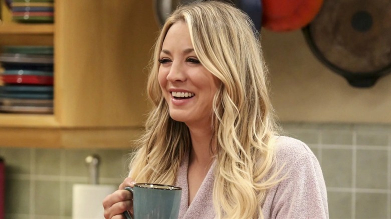 Penny laughing