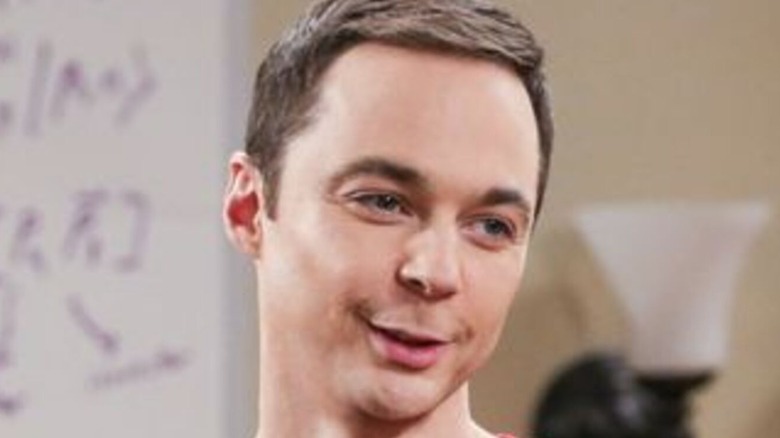 Sheldon Cooper smiling