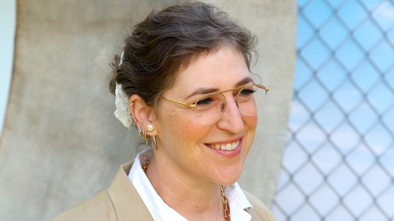 Mayim Bialik smiling