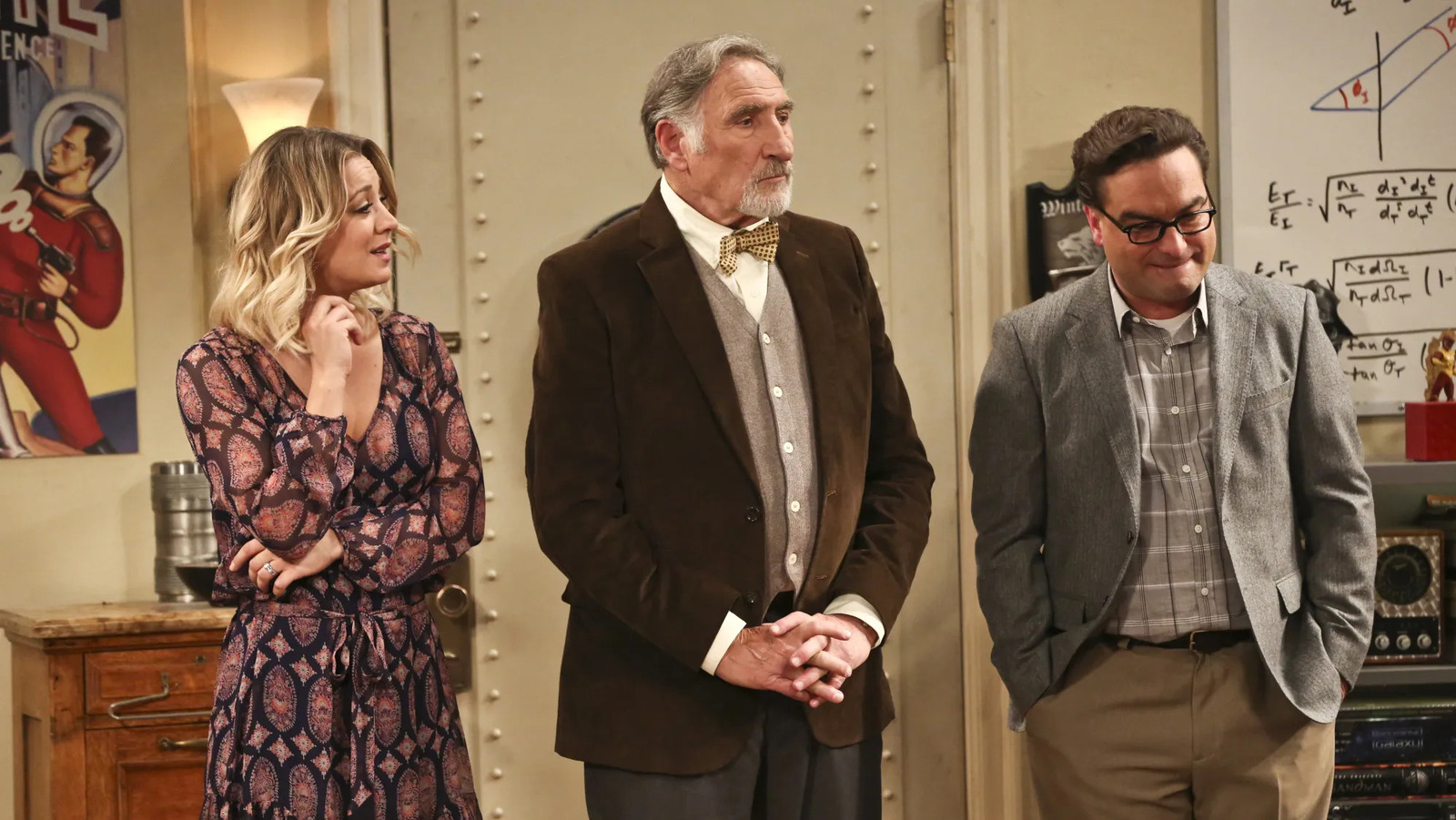 Big Bang Theory The Awkward Way Johnny Galecki Asked Judd Hirsch To Be His Dad