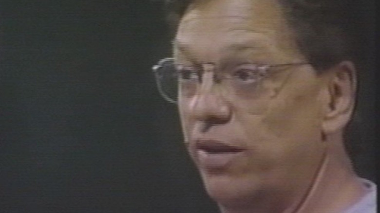 Kent Blackwelder raises his eyebrows