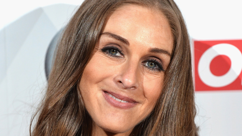 Nikki Grahame tilts her head