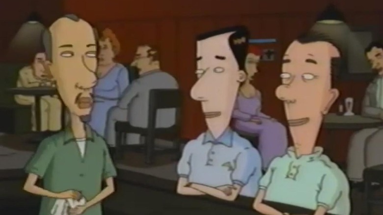 Sammy and James Blake at a bar in Sammy (2000)