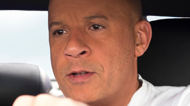 Vin Diesel driving