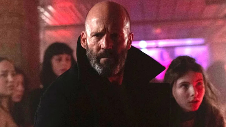 Michael Mason glares in "Shelter" (2026)