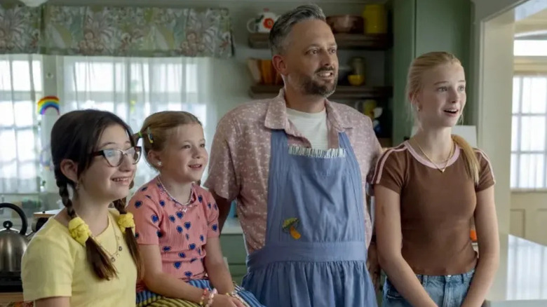 Nate and the girls are thrilled in "The Breadwinner" (2026)