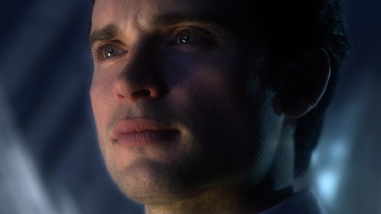 Clark looks intense on Smallville