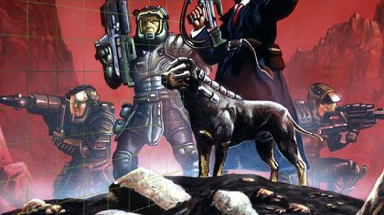 A neodog on the battlefield