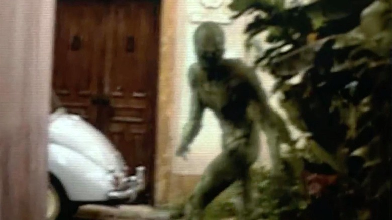 Camera footage of an alien in "Signs"