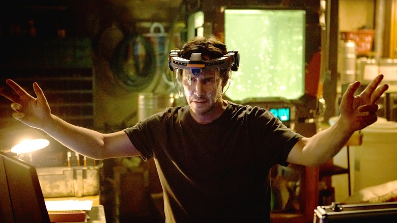 William Foster covered in future tech in "Replicas" (2018)