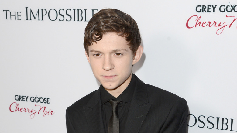 Young Tom Holland