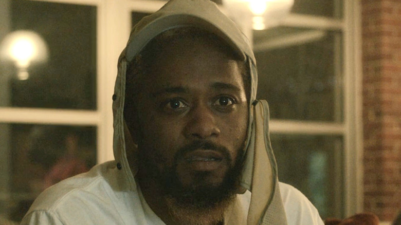 Darius (LaKeith Stanfield) stares on "Atlanta"