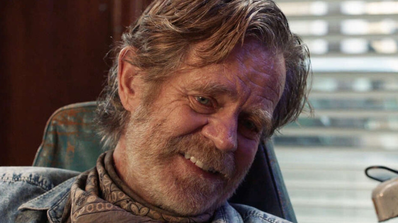 Frank Gallagher smirking