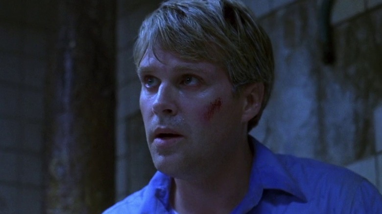 Lawrence Gordon looking scared
