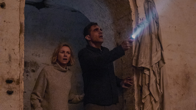 Dean and Nora searching tunnels