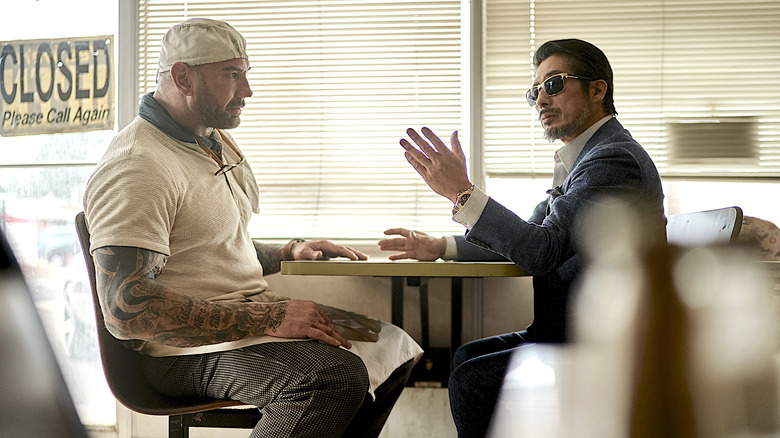 Tanaka and Ward in diner