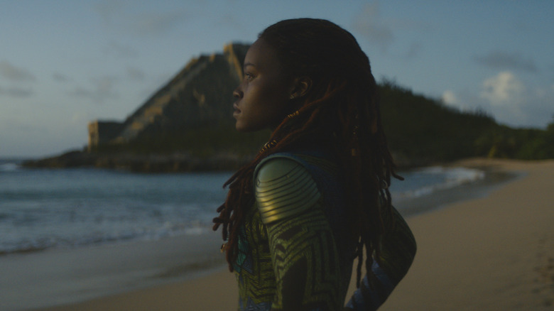 Nakia looking out on the ocean