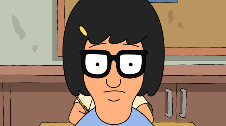 Tina Belcher staring