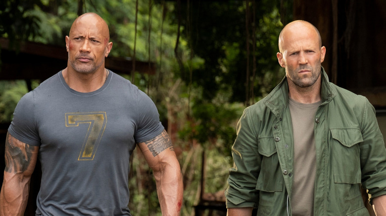 Hobbs and Shaw walking together