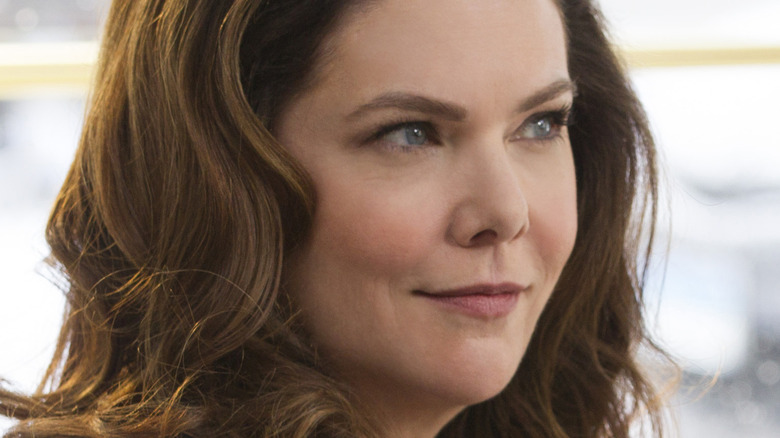 Lorelai Gilmore looking away