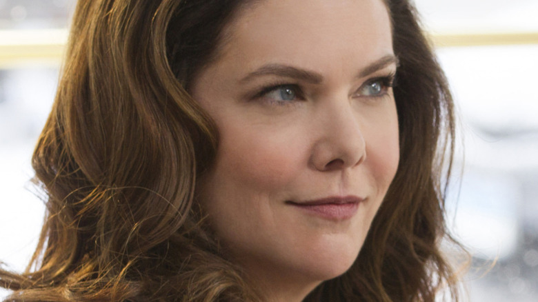 Lorelai Gilmore looking away