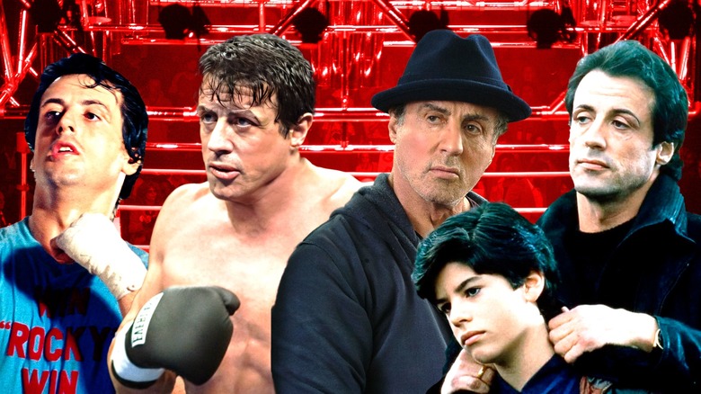 Rocky Balboa at various ages