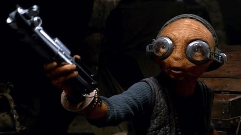 Maz Kanata in The Force Awakens