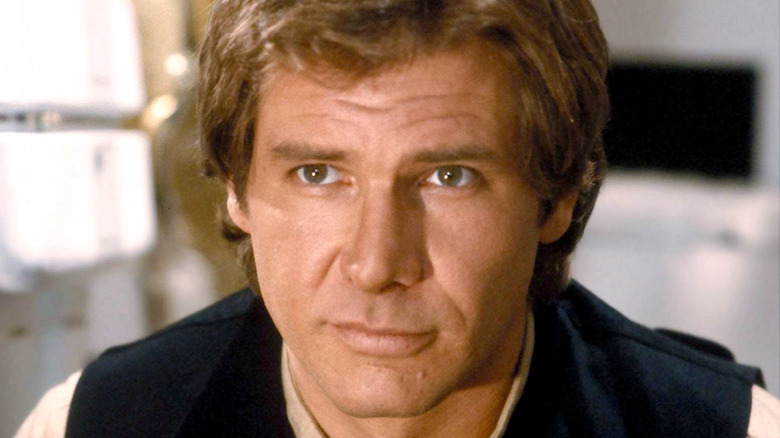 Han Solo smiling