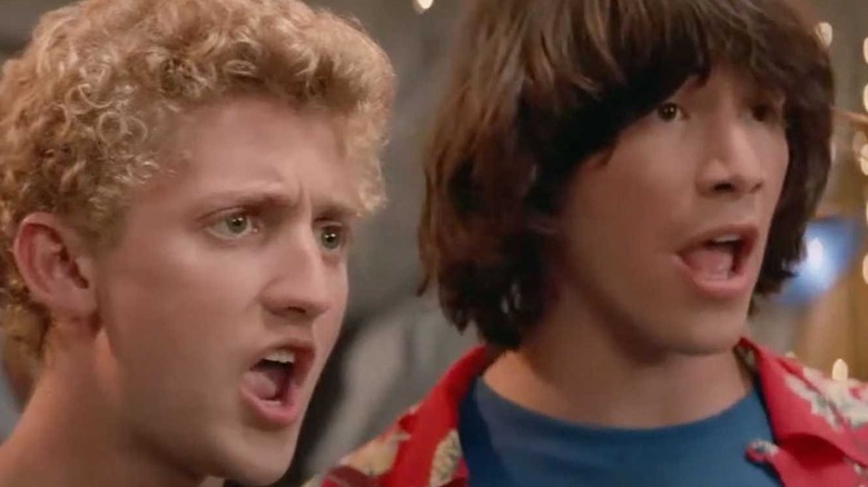 Bill and Ted surprised