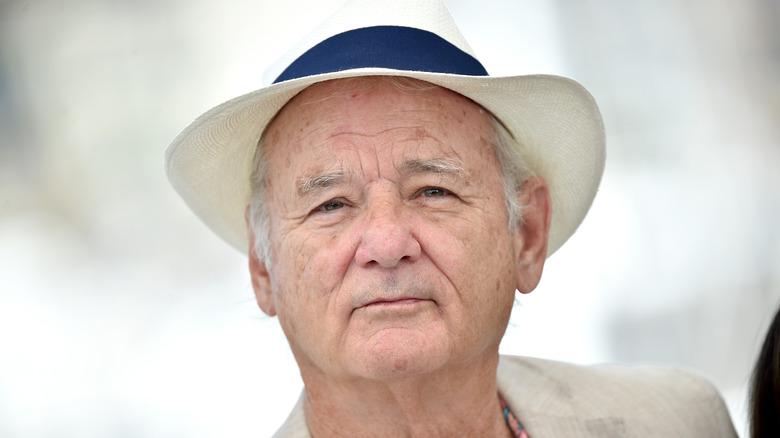 Bill Murray wearing a hat