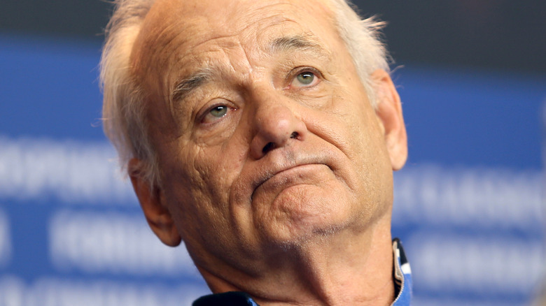 Bill Murray frowning