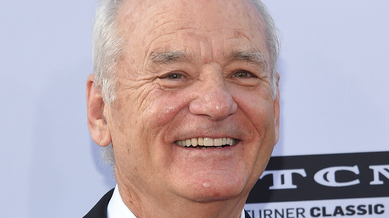 Bill Murray smiles