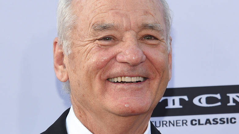 Bill Murray smiles