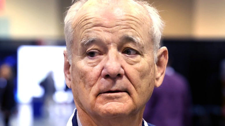 Bill Murray looking worried