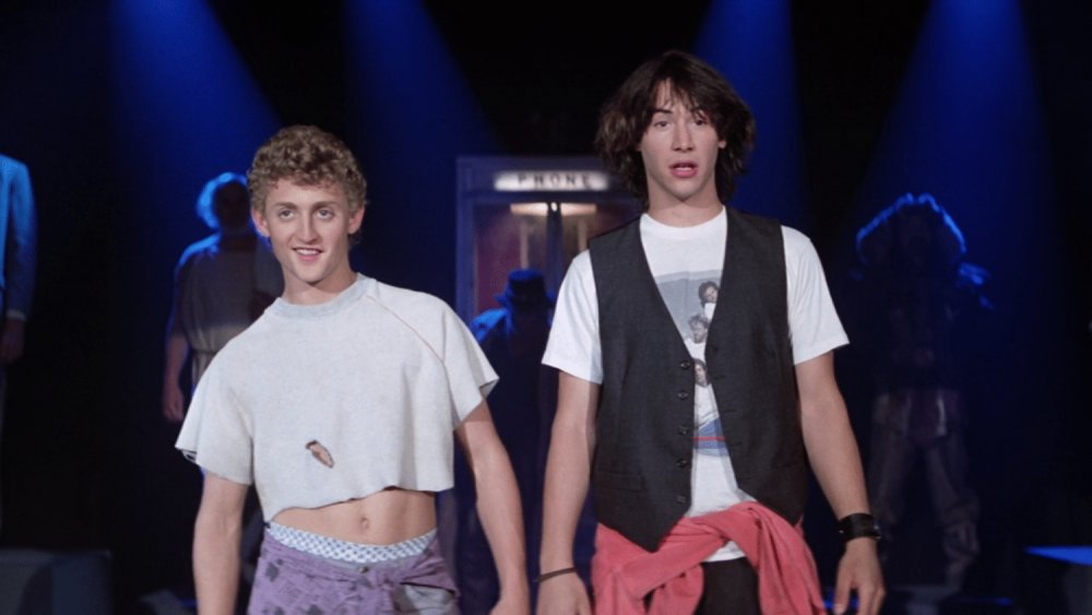 Alex Winter and Keanu Reeves in Bill & Ted's Excellent Adventure