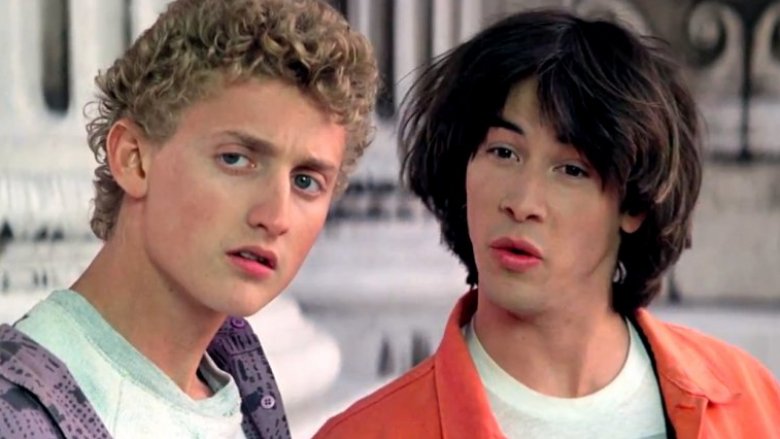 Alex Winters and Keanu Reeves as Bill and Ted