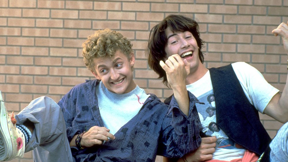 Scene from Bill & Ted's Excellent Adventure