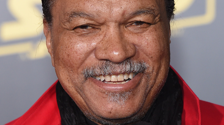 Billy Dee Williams smiles