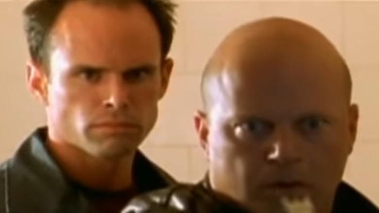 Vic Mackey holding handgun