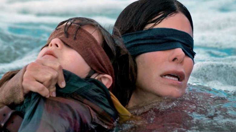 Sandra Bullock in Bird Box Netflix