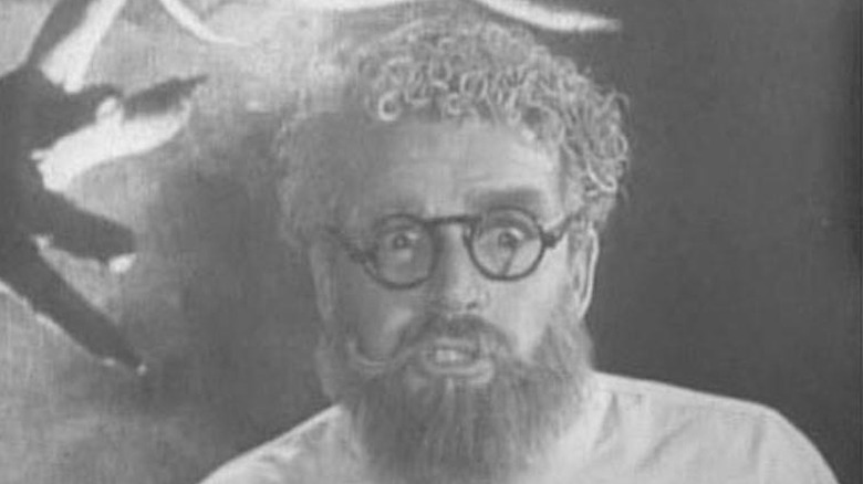 Bill Wood looking terrified