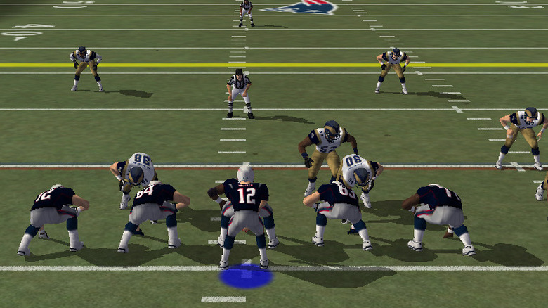 football players on field