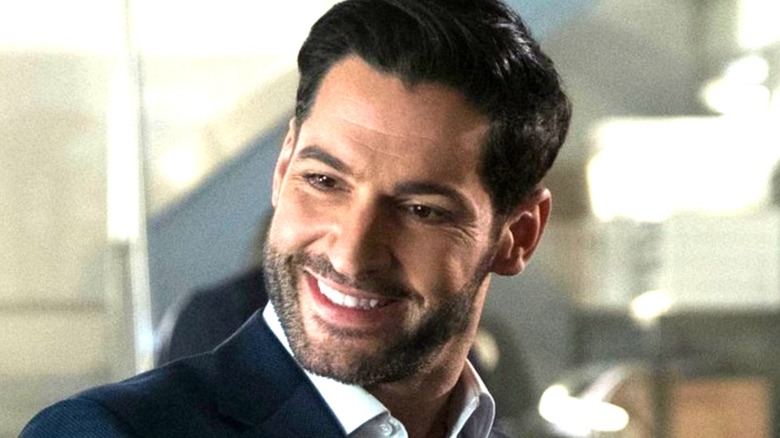 Lucifer smiling