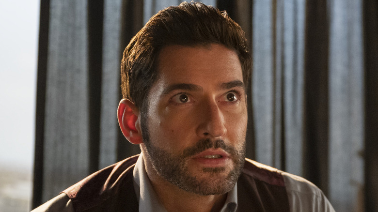 Lucifer looking concerned on Lucifer (2021)