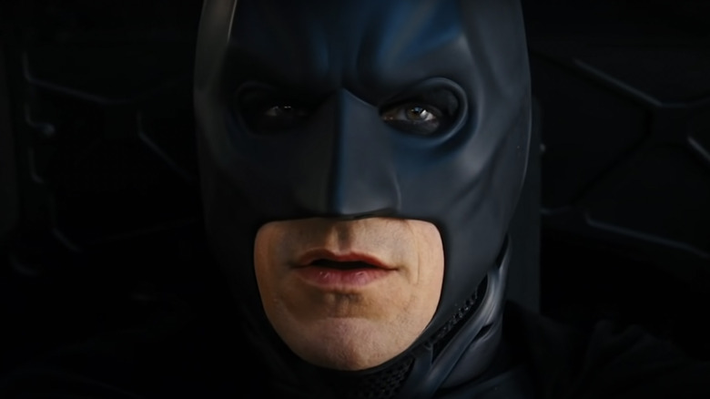Batman's face