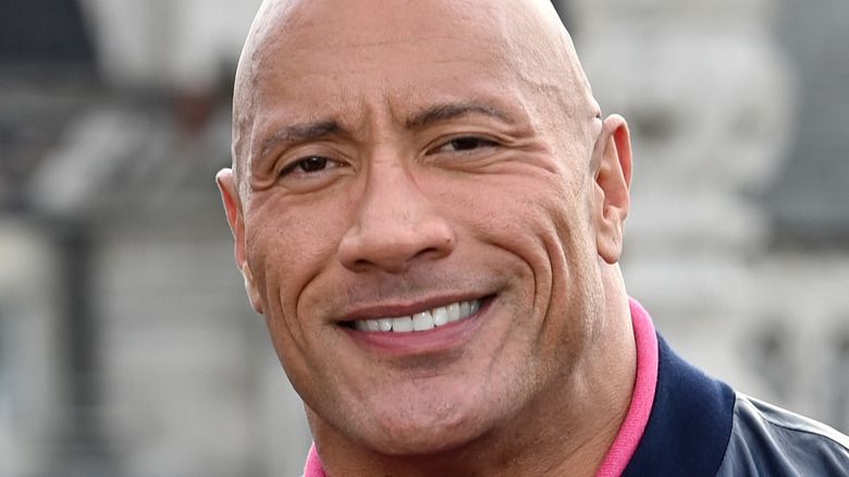 Dwayne Johnson at event